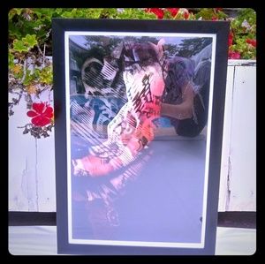 "DTLA" framed poster 11 x 17